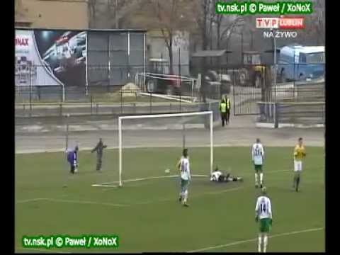 tv.nsk.pl 2011-11-12 Motor Lublin - Pelikan Łowicz 1-0 (1-0) bramki relacja