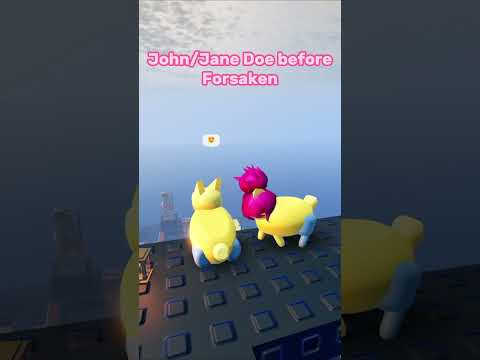 Josh/Jane Doe before Forsaken 🤗✨ #forsaken #gubby #janedoe #johndoe