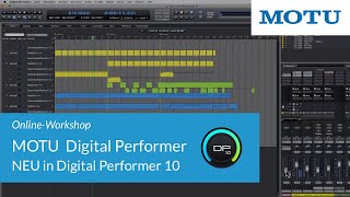 Video thumbnail for MOTU Digital Performer – Neu in Digital Performer 10 by KlemmMusicTechnology