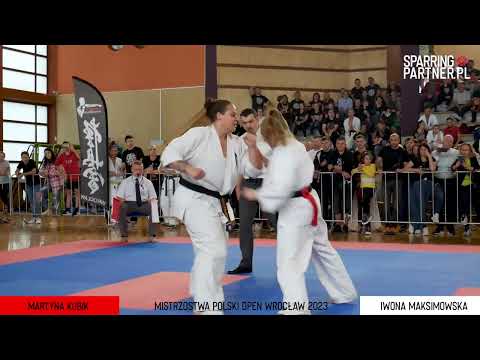 Iwona Maksimowska vs Martyna Kubik - Mistrzostwa Polski Seniorów Open, Wrocław 2023
