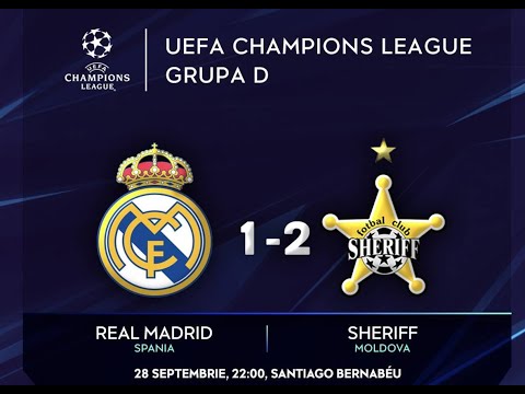 FC Real Madrid 1-2 FC Sheriff Tiraspol    ( L.C. 2...