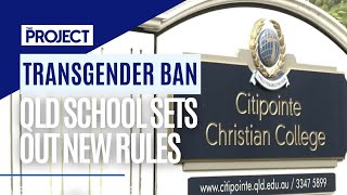 QLD School Bans Trans Students In New Contract Sent To Parents