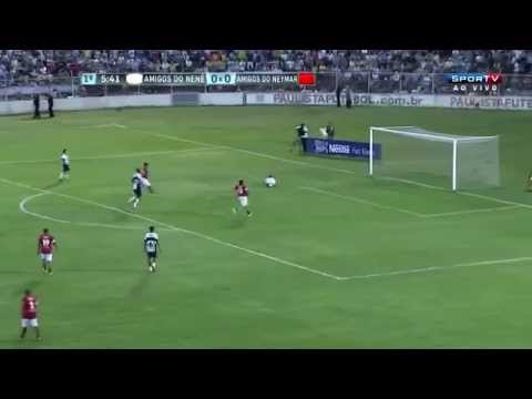 Neymar Jr - Fantastic Goal in Charity Match - Tornado Twist Skill