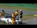 BIG CRASH - ALMS Porsche Goes Airborne