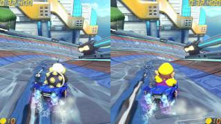 WR Tie - Big Blue - 1:25.450 - Domenıco vs CB☆Goldie (Mario Kart 8)
