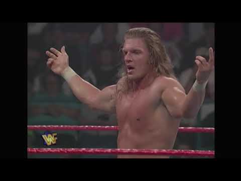 WWF Raw 6/24/1996 - Hunter Hearst Helmsley (Triple H) vs. Ahmed Johnson (Part 2)
