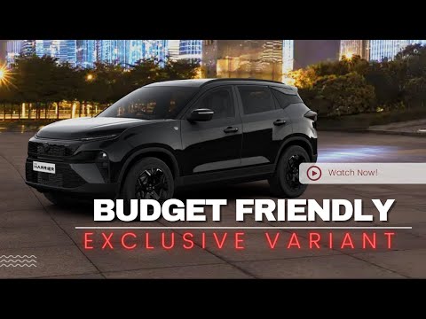 Tata Harrier Pure Plus S Dark Edition : Exclusive AND Cheap!