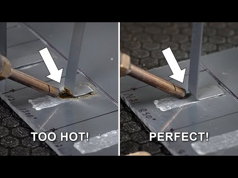 Part of a video titled Welding PVC - Temperature Matters! - YouTube
