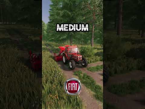 FIAT AGRI from SMALL TO LARGE  #fs25  #farmingsimulator25 #fiatagri