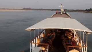 preview picture of video 'Bagan to Mandalay by Boat on the Irrawaddy River (Video 9)'