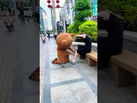 Super Muddy Bear funny #shorts #short