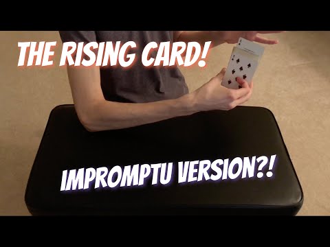 The Rise Above - An IMPROMPTU RISING CARD! Performance/Tutorial