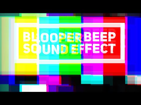Blooper Beep Sound Effect / Royalty Free Sample / No Copyright