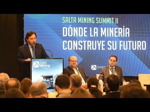 Sáenz en Salta Mining Summit: “Con seguridad jurídica y previsibilidad, Salta se convirtió en una pujante provincia minera”