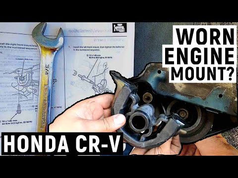 BEST FRONT LOWER LEFT ENGINE MOUNT REPLACEMENT + ALL SPECS  | HONDA CR-V 97-01