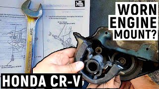 BEST FRONT LOWER LEFT ENGINE MOUNT REPLACEMENT + ALL SPECS  | HONDA CR-V 97-01