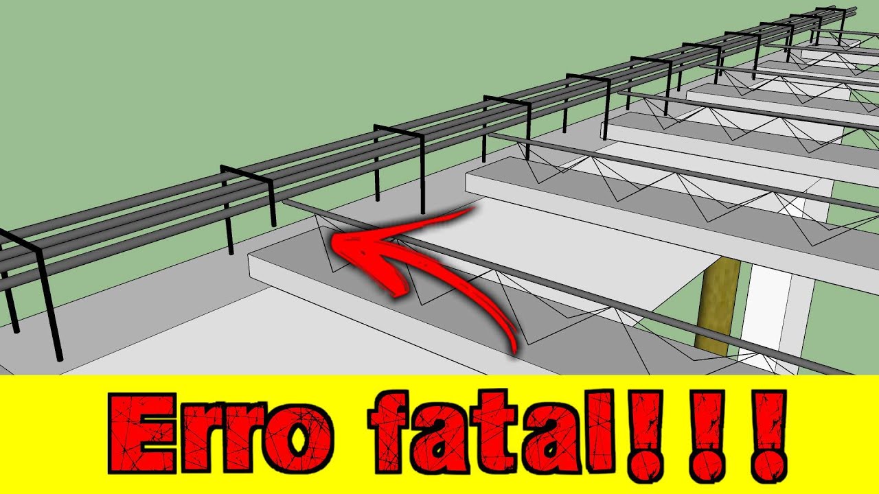 Pode ou não pode cortar o estribo da viga para encaixar a vigota???