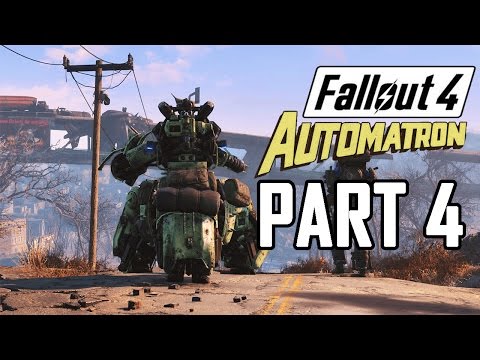 Fallout 4 Automatron Walkthrough Gameplay Part 4 - Mechanist's Lair (DLC XB1)