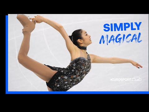 The Olympic Bond Girl! | Yuna Kim's Captivating 2010 Performance to the James Bond Theme | Eurosport