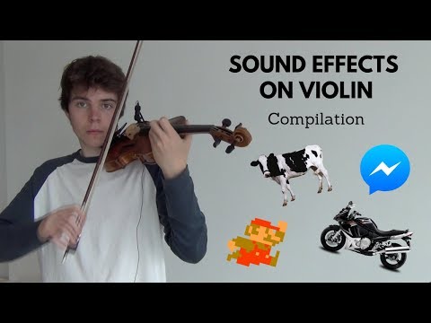 Sound Effects on Violin | Compilation
