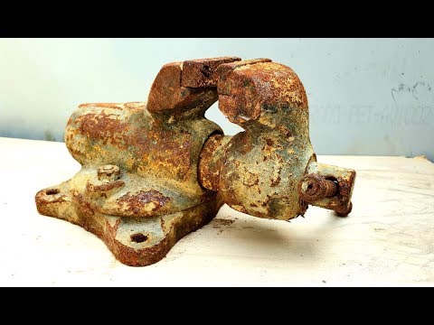 Restoration Antique VISE | Restore Vise rusty tool