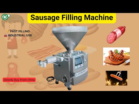 Automatic Sausage Maker | Industrial Meat Stuffer | Food Processing Line