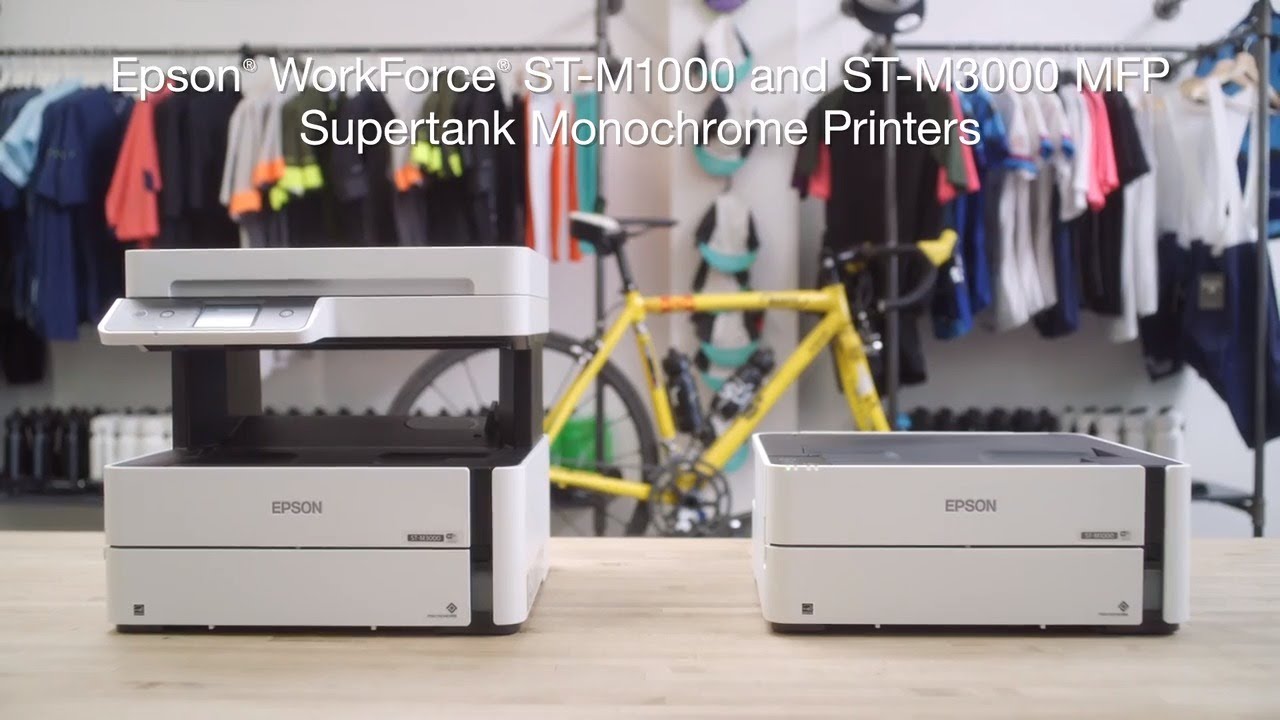 Epson WorkForce ST-M1000 and ST-M3000 Supertank Printers Take a Tour