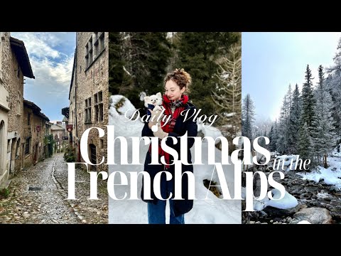 Cozy Christmas in the French Alps Vallorcine | Part One Vlog – Hiking, Baking & Fondue AD