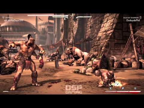 MKX 1st Multiplayer Matches pt27 - Goro vs. Scorpion