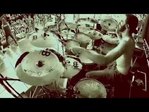 DIVINE CHAOS@Death Toll Rising-James Stewart-Live in Slovakia 2016 (Drum Cam)