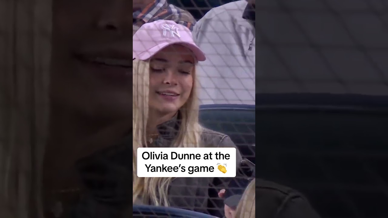 Livvy Dunne at Yankees Stadium 👏 | #shorts