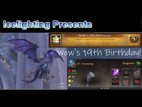 Wow's 19th Anniversary! - Achievement! - Mount! - Toy! - Timewarp Badges! - Pets!- Korrak's Revenge!