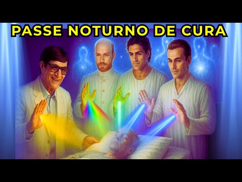 PASSE NOTURNO DE CURA com CHICO XAVIER, EMMANUEL, ANDRÉ LUIZ e DOUTOR FRITZ
