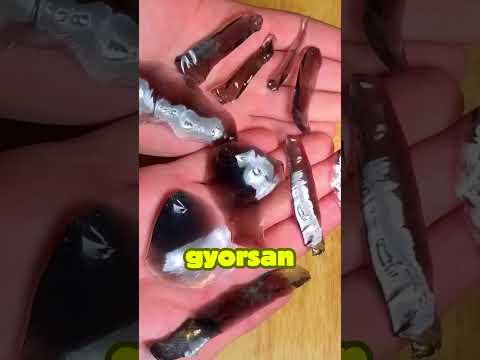 Mi a legélesebb anyag? #obsidian #furcsa #érdekességek