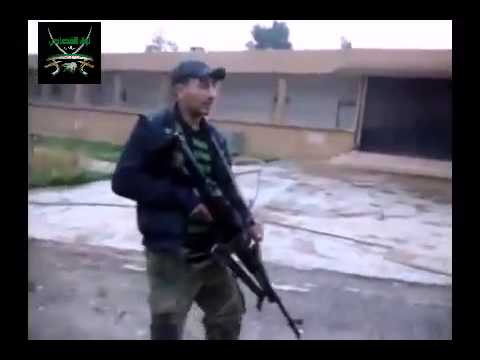 جولة في محيط المعهد الصناعة بعد السيطرة عليه من قبل كتيبة المدينة المنورة في دير الزور