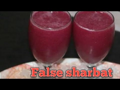 False  sharbat recipe zabardas false juice recipe by Cooking with nosheen
