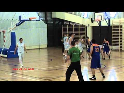 OZKosz Cz-wa Liga Okręgowa 2011/2012   28.10.2011 OKS Olesno - OSiR Kłobuck 3 kwarta