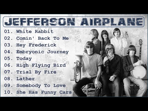 Jefferson Airplane Greatest Hits Playlist ♪ The Best Of Jefferson Airplane Full Album