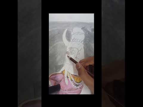 Lord Shiva 🔱 drawing 😍🖌️||#shiv #art #viral #shorts #viralshorts