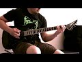 Carcass -  A Congealed Clot Of Blood (guitar cover)