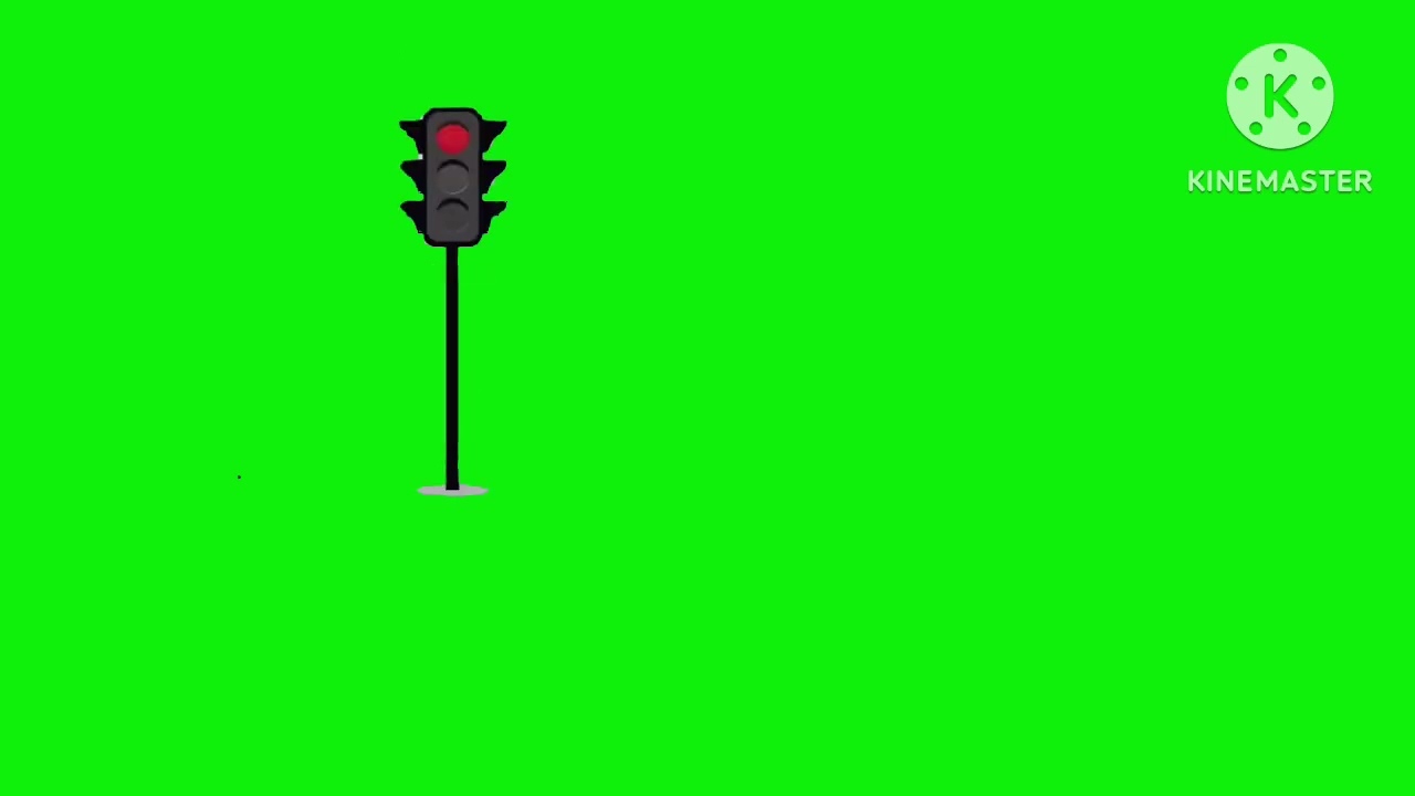 Traffic in in Green Screen (FREE TO USE)