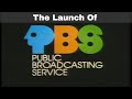 5th October 1970 PBS The National Public Broadcasting Service In The United States Was Launched