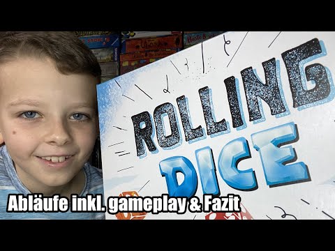 Rolling Dice (ABACUSSPIELE) - Familienspiel mit vielen Würfel und einer XXL Schachtel - ab 8 Jahren