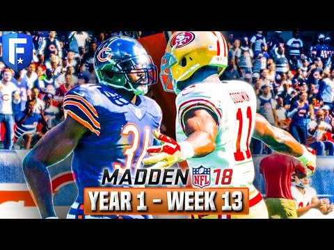 Madden 18 Bears Franchise Year 1 - Week 13 vs 49ers | Ep.13