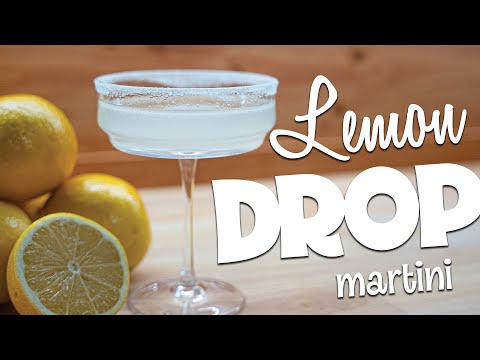 How is this so good? The LEMON DROP Martini