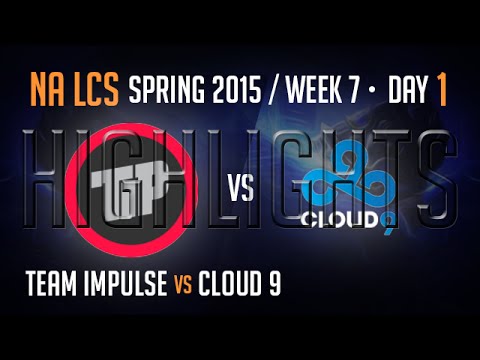Team Impulse vs Cloud 9 Highlights - Week 7 NA LCS S5 Spring 2015 - TIP vs C9 W7D1 G4