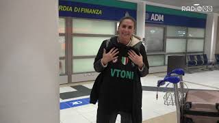 Bitonto C5 Femminile, l'arrivo di Jozi Oliveira dall'Aeroporto di Bari-Palese