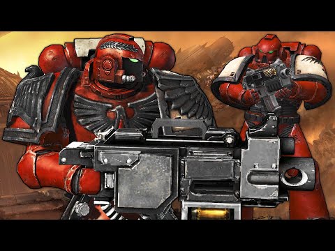 Blood Raven's Advance | Portable Heavy Bolter ▶ Warhammer 40k - Space Marine (Singleplayer + NO HUD)