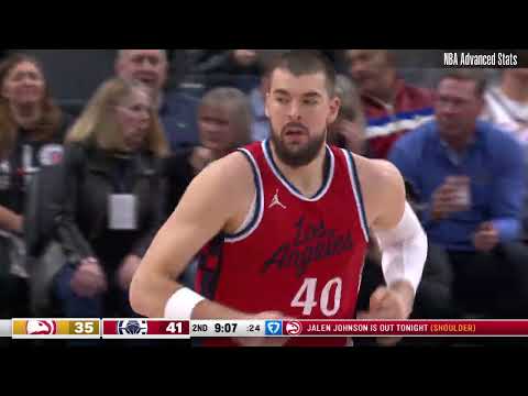 Kawhi Leonard 12 pts 3 reb 1 ast vs Atlanta Hawks | 2025-01-04