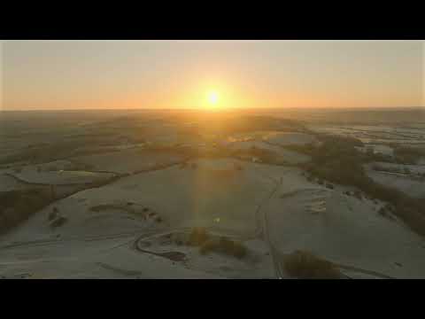 Frosty Sunrise Burton Dassett Hills 3rd Jan 2025